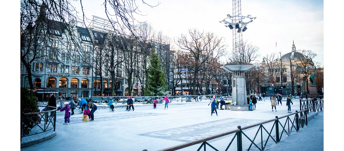Ice skating rinks in Oslo, Norway